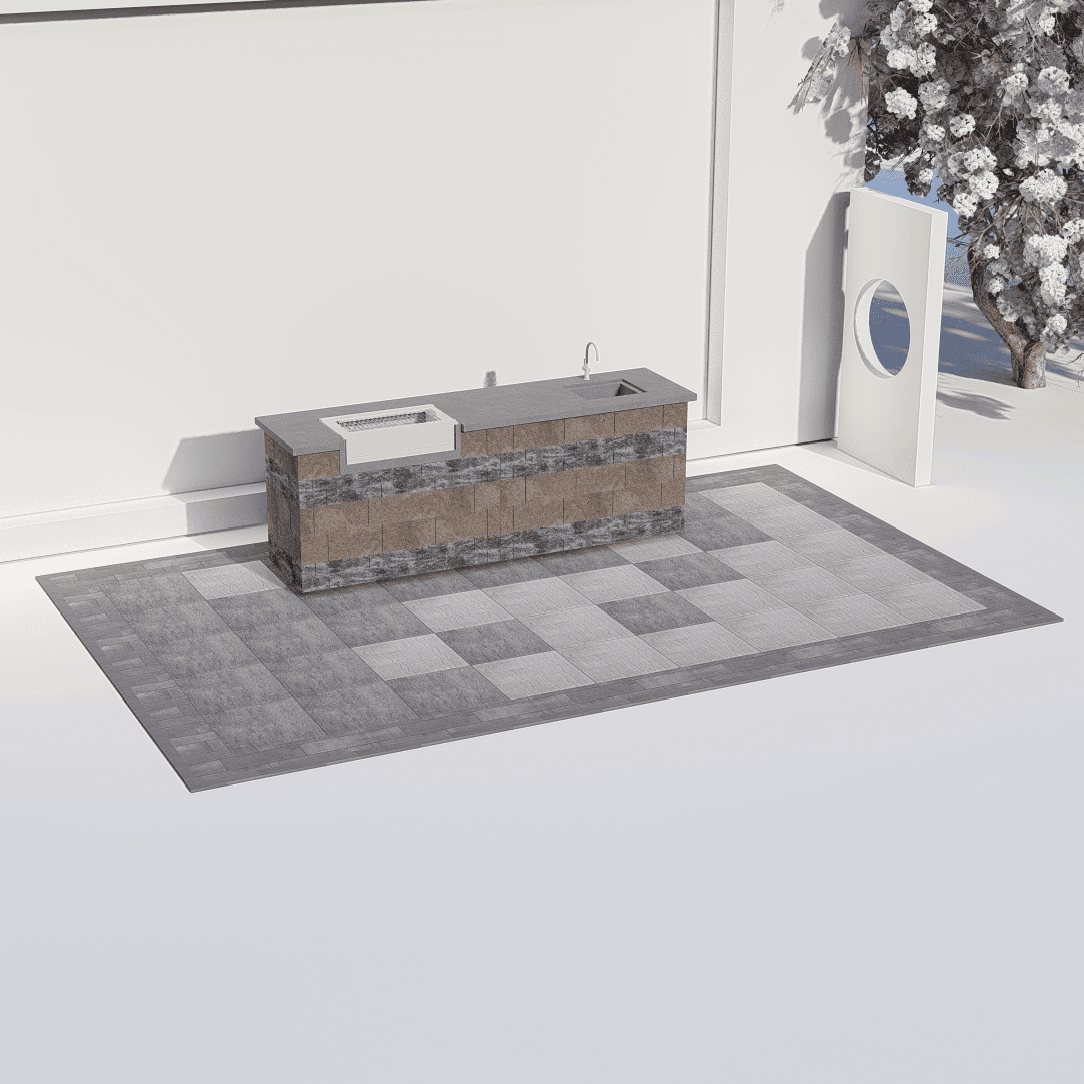 Outdoor Kitchen 4047 - 6.11 x 3.64 m